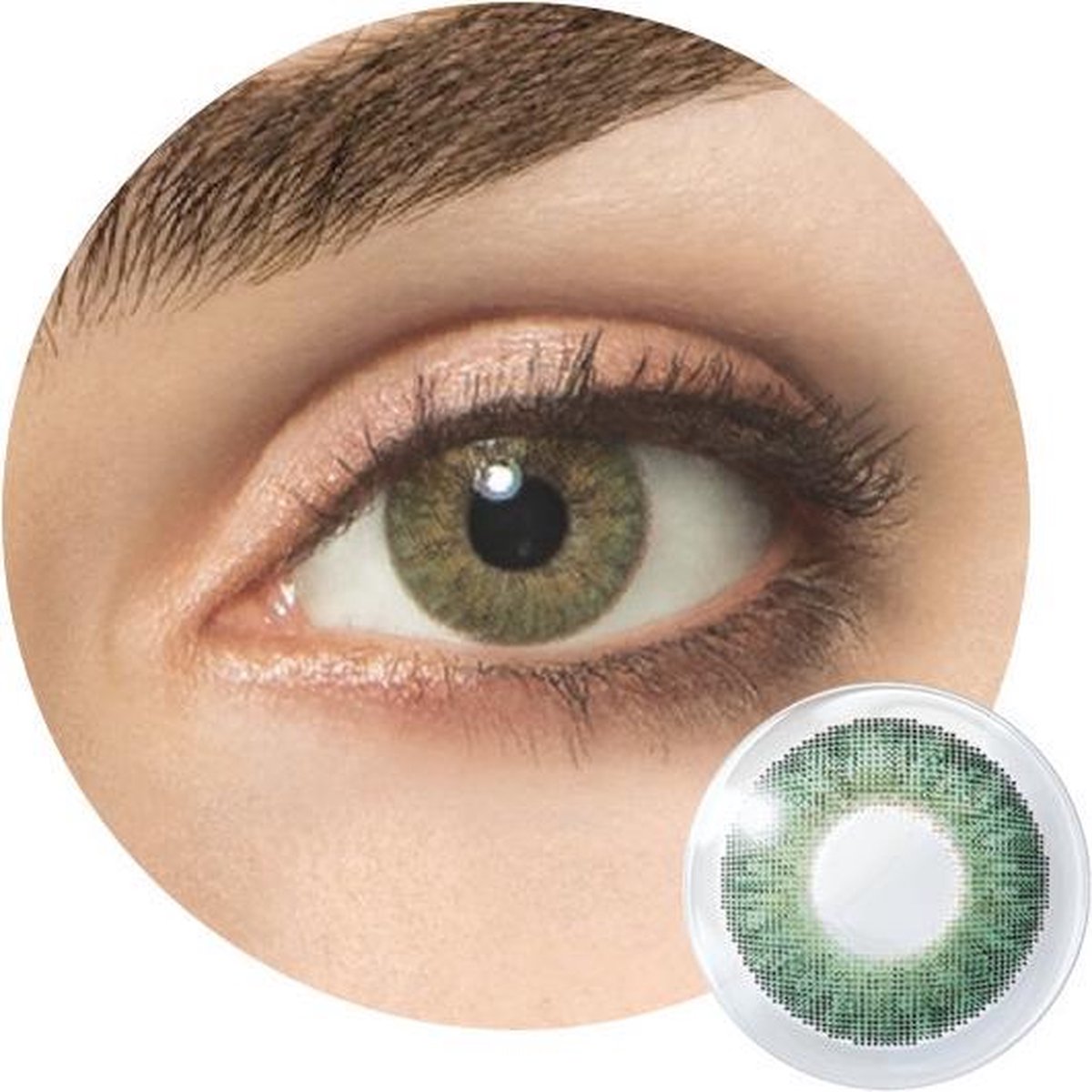 Freshlook Colorblends - Green - 2 st - Kleurlenzen | bol.com