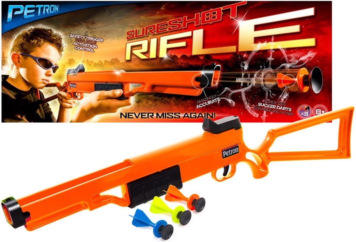 Petron Sureshot Rifle Geweer Oranje
