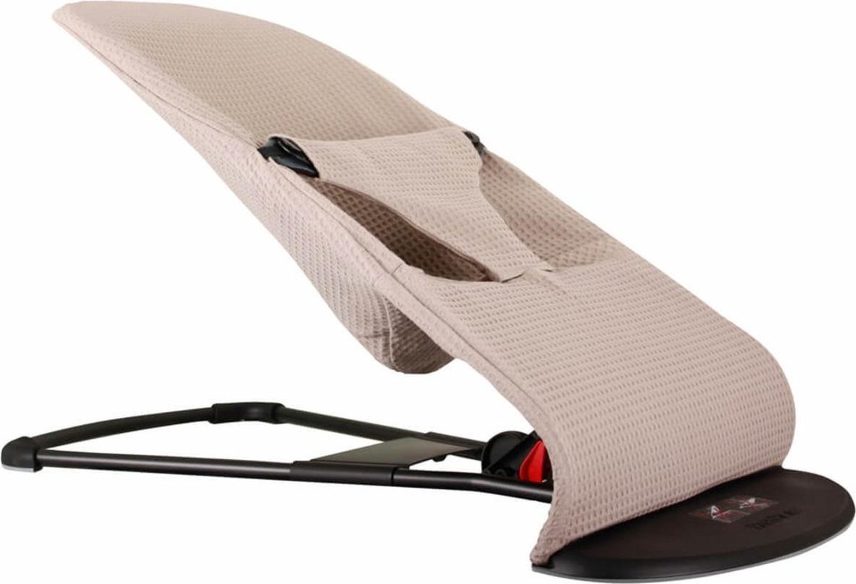 Ukje Hoes Overtrek Wipstoelhoes - Gaat OVER de bekleding van je BabyBjörn wipstoel heen - Met praktische waterdichte binnenvoering - Veilige Oeko-Tex getest - Perfecte Pasvorm - Wasbaar op 30°C - Taupe Wafelstof