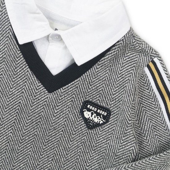 Koko Noko jongens sweater grijs maat 74 bol