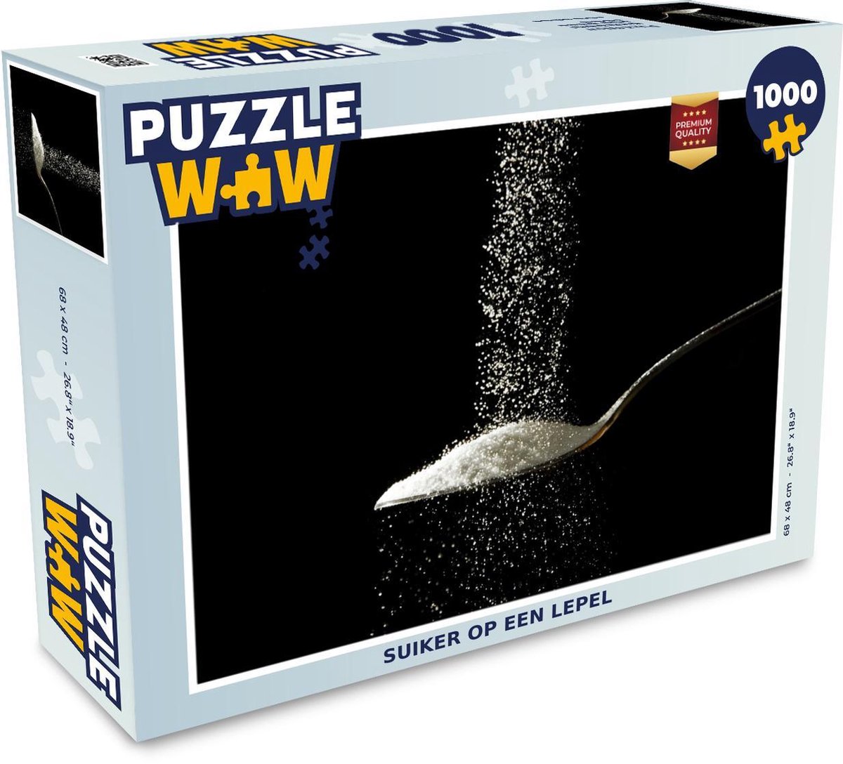 Aardappelen filter vieren Puzzel Suiker op een lepel - Legpuzzel - Puzzel 1000 stukjes volwassenen |  bol.com