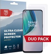 Rosso OnePlus Nord N10 Ultra Clear Screen Protector Duo Pack