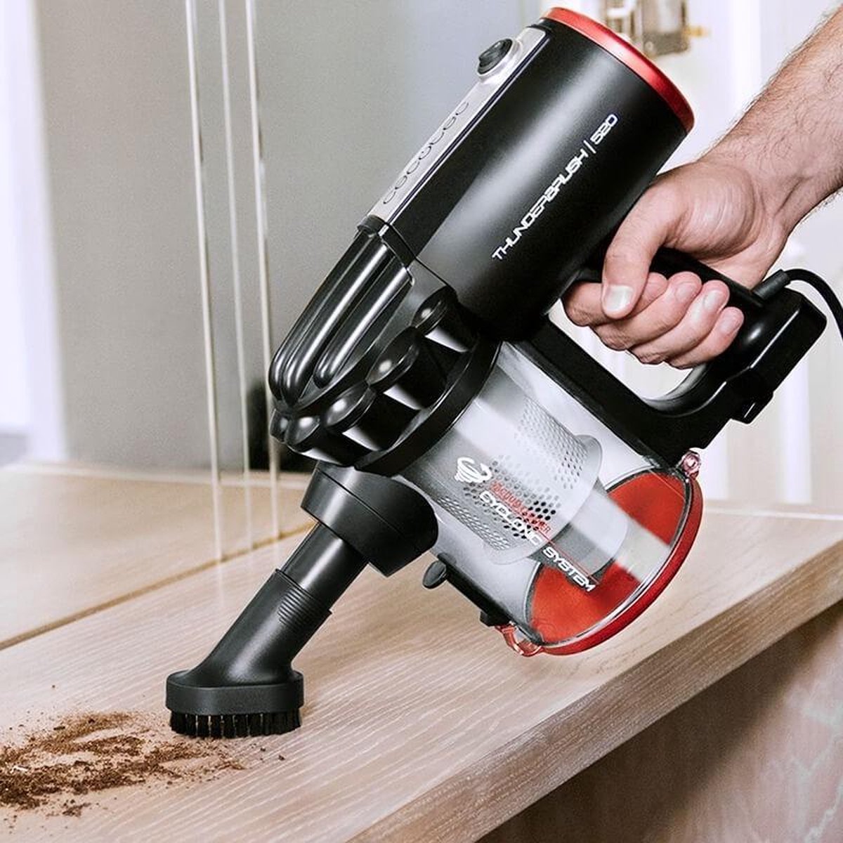 Cecotec Conga Thunderbrush 520 - Steelstofzuiger | bol.com