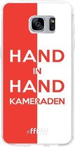 6F hoesje - geschikt voor Samsung Galaxy S7 -  Transparant TPU Case - Feyenoord - Hand in hand, kameraden #ffffff