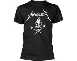 Metallica Heren Tshirt -M- Original Scary Guy Zwart
