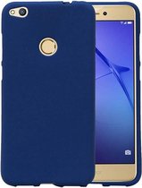 Wicked Narwal | Sand Look TPU Hoesje voor Huawei P8 Lite 2017 Blauw