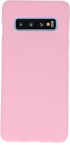 Wicked Narwal | Color TPU Hoesje voor Samsung Samsung Galaxy S10 Roze