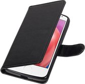 Wicked Narwal | Motorola Moto E4 Portemonnee hoesje booktype wallet case Zwart