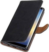 Wicked Narwal | Premium TPU PU Leder bookstyle / book case/ wallet case voor Samsung Galaxy Note 8 Zwart