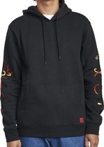 Rvca Krak Daggers Hoodie - Black