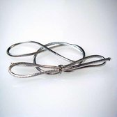 Deco Rekkers Metallic Zilver 40.5cm (50 stuks)
