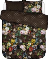 Essenza Home dekbedovertrek Giselle chocolate - lits jumeaux (240x200/220 cm incl. 2 slopen)