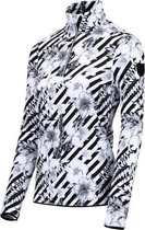 Falcon Audrey dames ski pulli met rits zwart