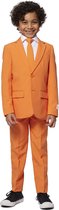 OppoSuits The Orange - Jongens Pak - Koningsdag En Nederland - Oranje - Maat EU 98/104 - 4 Jaar