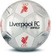 Liverpool FC Silver Signature Football - Size 5 (Silver)