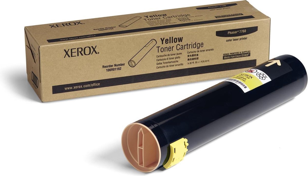 XEROX 106R01162 - Toner Cartridge / Geel / Standaard Capaciteit
