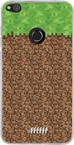 Huawei P8 Lite (2017) Hoesje Transparant TPU Case - Minecraft - Grass #ffffff