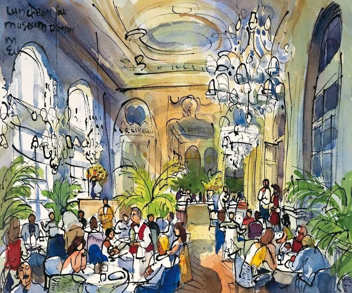 PGM Kunstdruk Michael Leu - Luncheon, Musée d'Orsay 60x50cm Divers