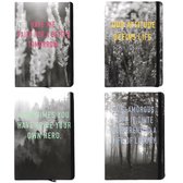 Cool A5 Notebook - blanco papier - wijsheid