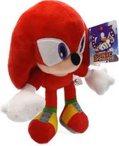 Sonic the Hedgehog - Knuckles (The Echidna) - Knuffel - Pluche - Speelgoed - Rood - 30 cm