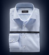 OLYMP - Signature Overhemd Savio Lichtblauw - Heren - Maat 42 - Modern-fit