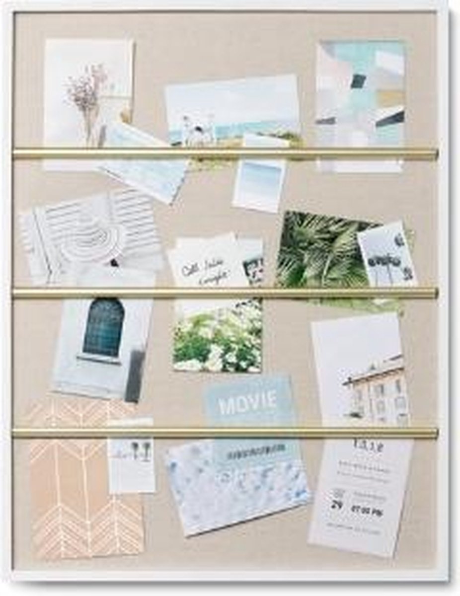 Umbra 1013239-040 fotolijst Goud, Natuurlijk, Wit Fotolijst - Umbra - €39,22