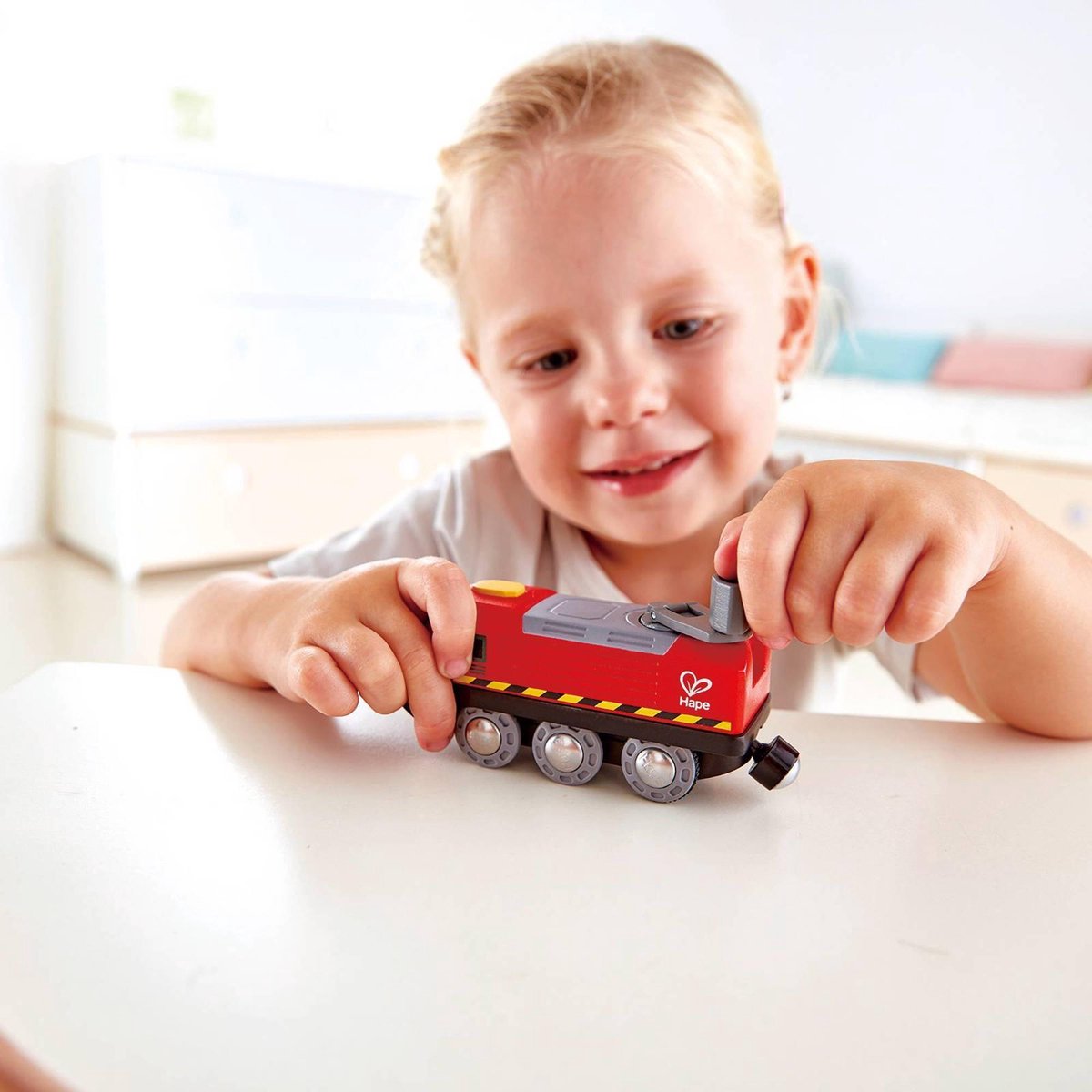 Train en bois fantaisie pour enfant, HAPE