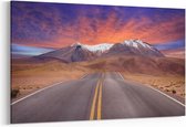 Schilderij - The road — 90x60 cm