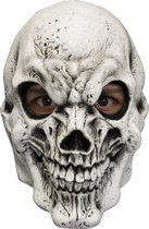 Partychimp Skelet Skull Schedel Volledig Hoofd Masker Halloween voor bij Halloween Kostuum Volwassenen Carnaval - Latex - One size