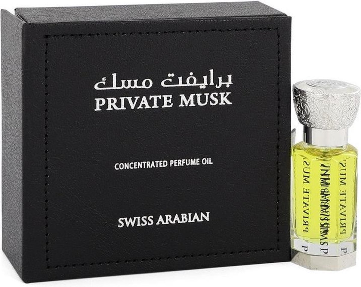 Swiss Arabian Private Musk by Swiss Arabian 12 ml - Concentrated Perfume Oil (Unisex)