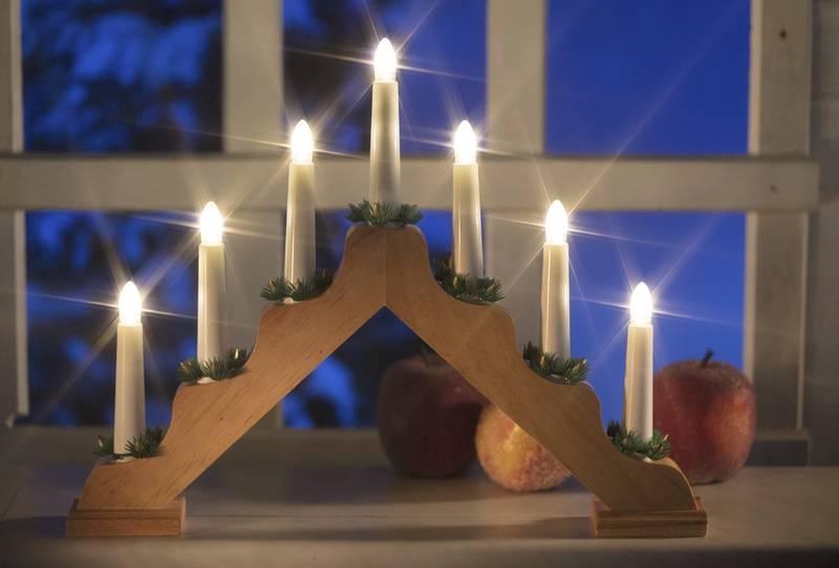 Houten LED Lichtboog Kerstversiering Concertscène met Engel Figuren | bol Houten LED Lichtboog Kerstversiering Concertscène met Engel Figuren | bol