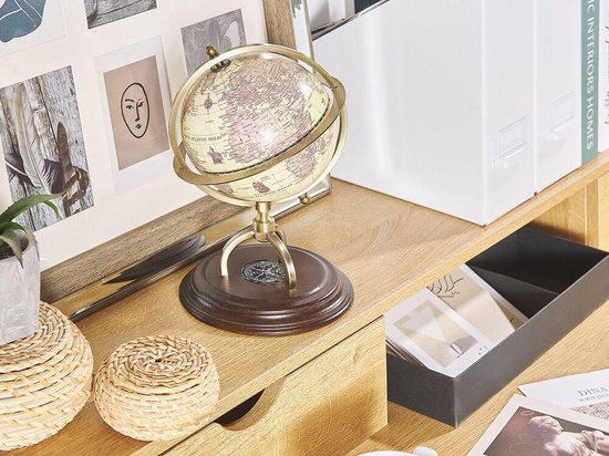 Beliani - Globe - Beige - Matière synthétique