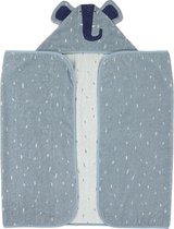 Trixie Plaids Hooded towel , 70x130cm - Mrs. Elephant Blauw