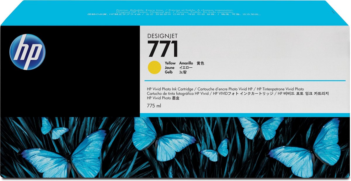 HP 771 Inktcartridge - Geel