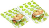 Bee's Wax - Bee's Wax Vegan Sandwich wrap Leaf Set of 2 Pieces