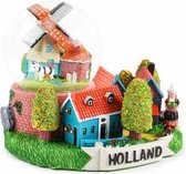 Waterbol Dorpstafereel Holland 10 Cm - Souvenir