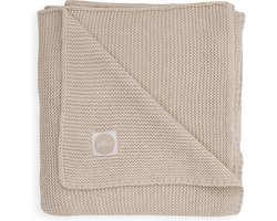 Jollein Deken Wieg 75x100cm - Basic Knit - Nougat - Wiegdekentje Baby