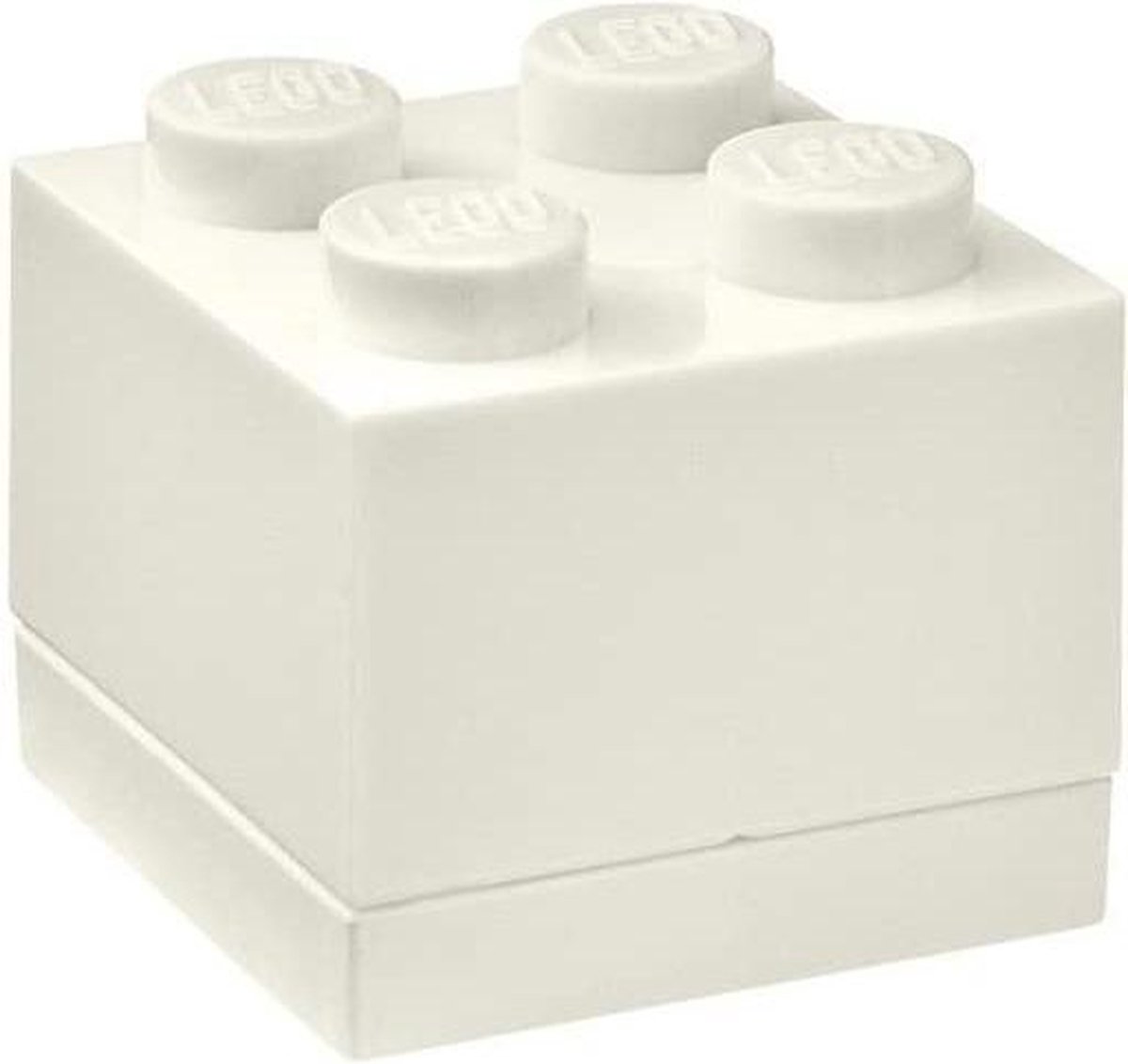 Lego - Opbergbox Mini Brick 4 - Polypropyleen - Wit