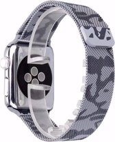 Milanese band - camouflage - Geschikt voor Apple Watch