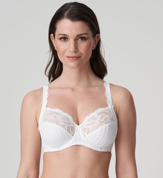 PrimaDonna Madison Beugel Bh - Wit - maat 75E
