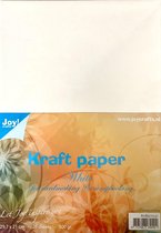 Joy! Crafts Kraftpapier Wit A4 20vl 002420/0231 300gr