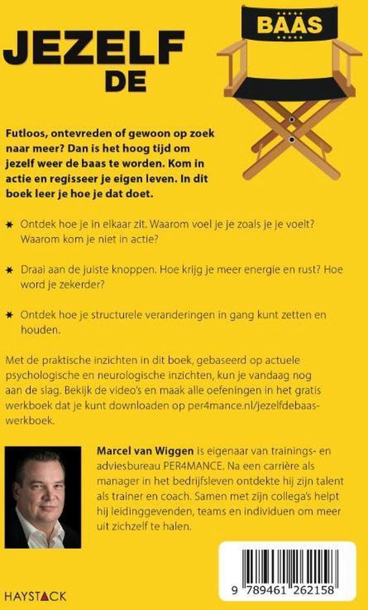 Jezelf de baas - back cover