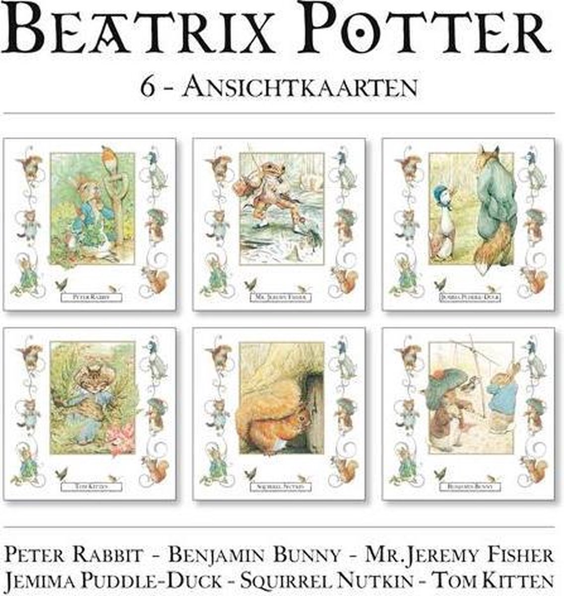 Beatrix Potter Ansichtkaarten
