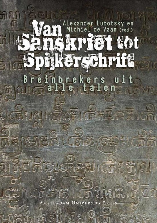 Van Sanskriet tot Spijkerschrift - cover