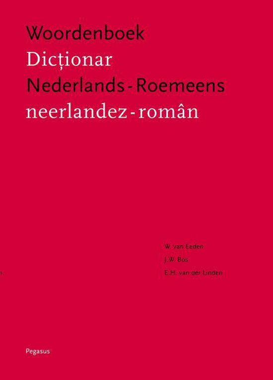 Nederlands-Roemeens Woordenboek - cover