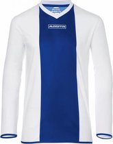 Masita sportshirt lange mouw  - Wit-blauw - maat L