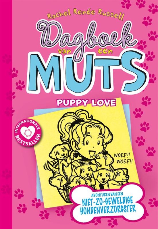 Boek cover Dagboek van een muts 10 -   Puppy love van Rachel Renée Russell (Hardcover)
