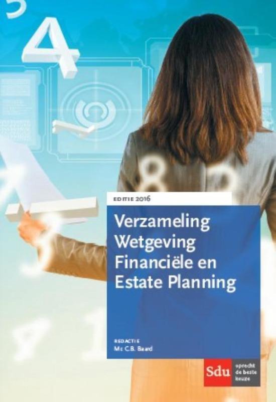 Educatieve wettenverzameling  -  Verzameling wetgeving finan ... - cover
