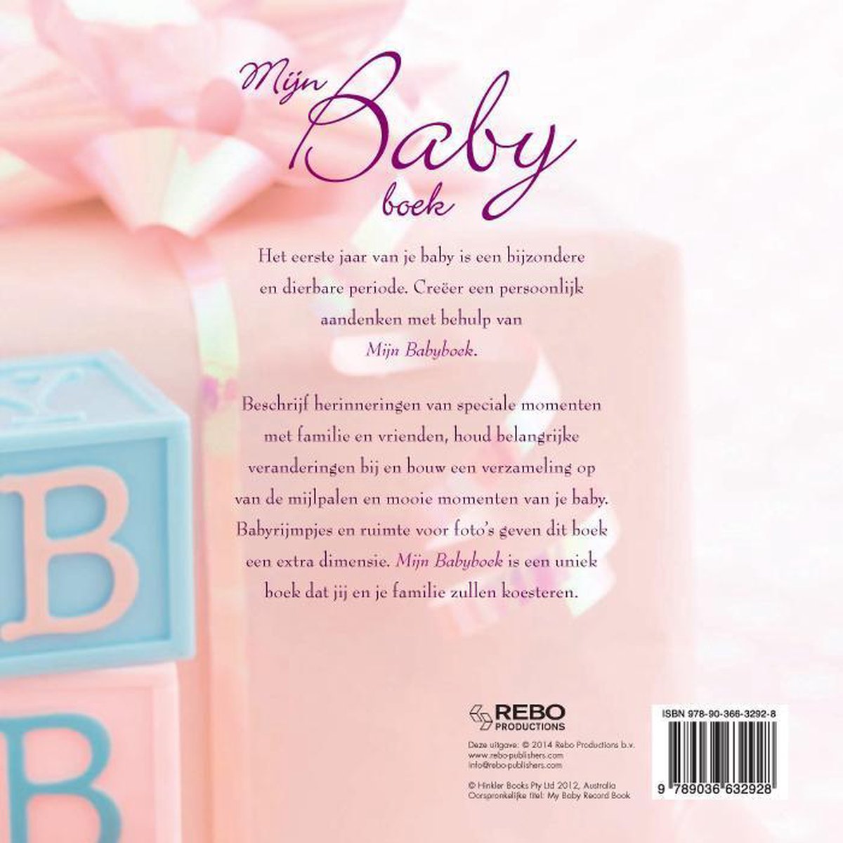 Daarom Melodieus Inspiratie Mijn babyboek Meisjes | bol.com