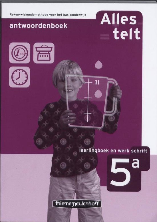 Alles telt-2e dr Antwbk 5A Leerlbk+Werkschr - cover